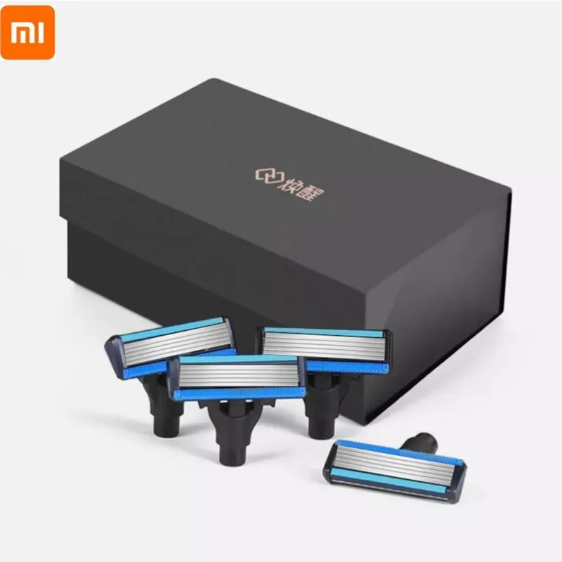 4pcs Original Xiaomi Mijia Men Razor Shaver Head Made By German Importing Shaving Head Magnetic Replace The Clip Kit Smart Home
4pcs Original Xiaomi Mijia Men Razor Shaver Head Made By German Importing Shaving Head Magnetic Replace The Clip Kit Smart Home
