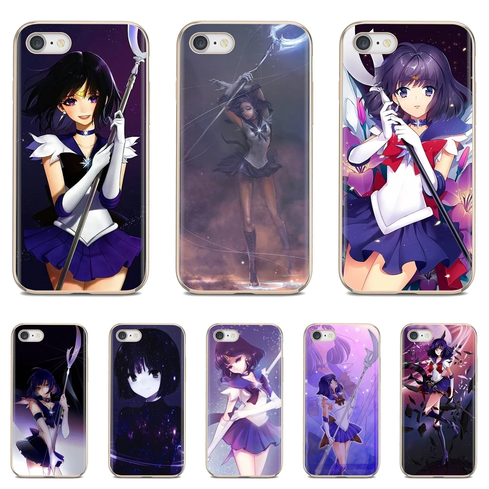 

Soft Silicone Case Sailor Saturn Moon Japan Girls Art For iPhone 10 11 12 13 Mini Pro 4S 5S SE 5C 6 6S 7 8 X XR XS Plus Max 2020