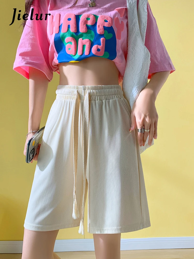 Jielur 5 Colors Ice Silk Sport Shorts Women Summer Thin Slim Casual Short Pants Female Korean Street Loose Wide Leg Shorts S-XL
Jielur 5 Colors Ice Silk Sport Shorts Women Summer Thin Slim Casual Short Pants Female Korean Street Loose Wide Leg Shorts S-XL