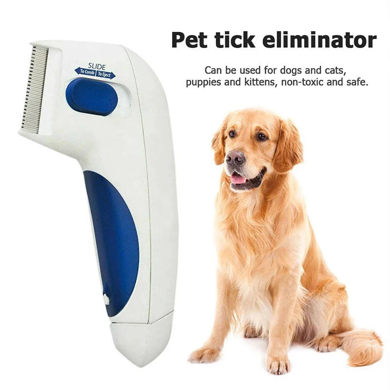 Widely Applicable Electric Pet Flea Lice Cleaner Comb Grooming Removal Tools Cleaning Brush Anti Flea Pet Supplies 2AA Batteries
Widely Applicable Electric Pet Flea Lice Cleaner Comb Grooming Removal Tools Cleaning Brush Anti Flea Pet Supplies 2AA Batteries