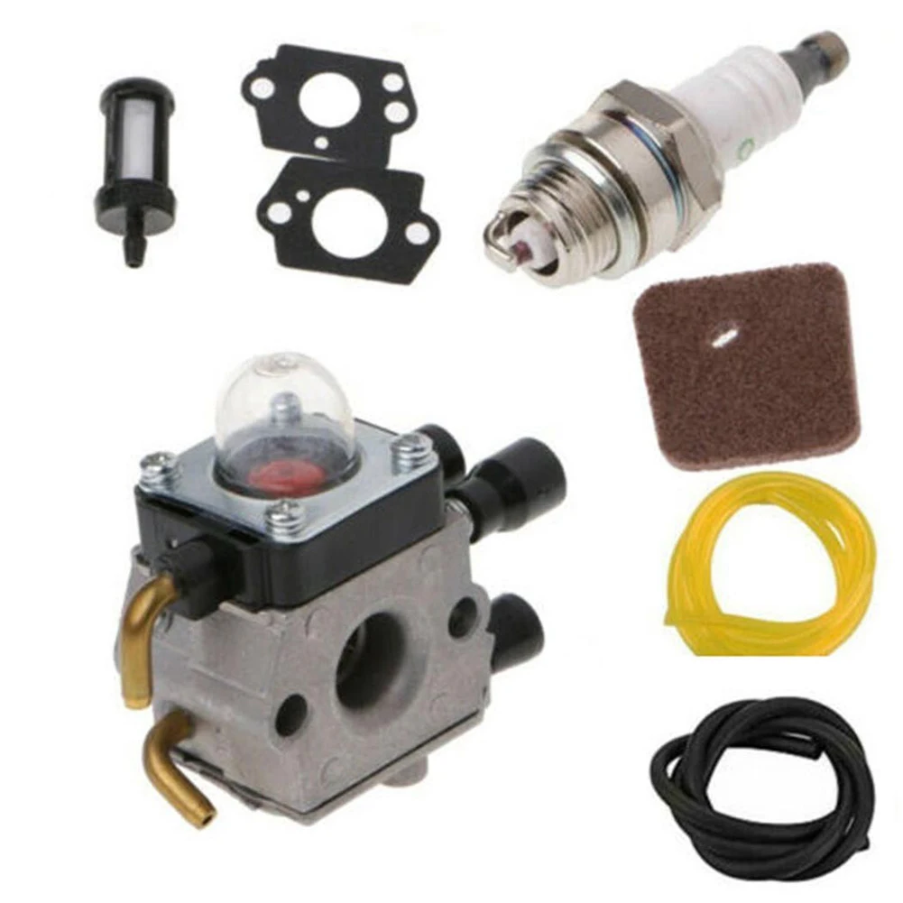 Carburetor Carb Kit For Stihl FS45L FS55C FS55T FC55 HL45 FS74 FS75 FS80 KM85 HS75 Fuel Filters Fuel Lines String Trimmer Parts
Carburetor Carb Kit For Stihl FS45L FS55C FS55T FC55 HL45 FS74 FS75 FS80 KM85 HS75 Fuel Filters Fuel Lines String Trimmer Parts
