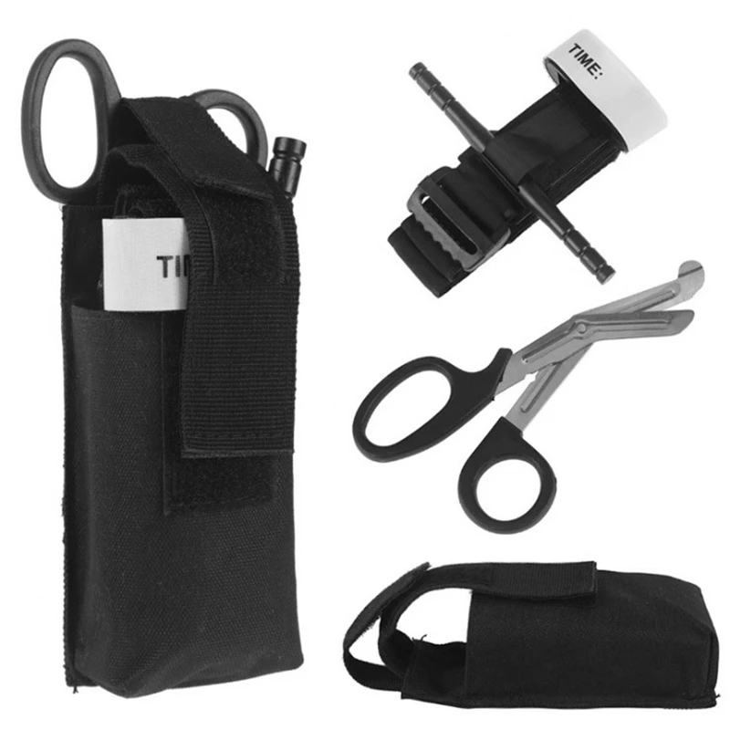 Top Deals Outdoor First Aid Kit CAT Tourniquet, Tourniquet Bag, Trauma Shear Set Hand Tourniquet Combat Application First Aid
Top Deals Outdoor First Aid Kit CAT Tourniquet, Tourniquet Bag, Trauma Shear Set Hand Tourniquet Combat Application First Aid