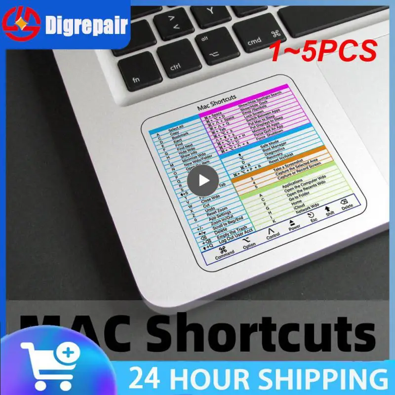 1~5PCS Windows PC Reference Keyboard Shortcut Sticker Adhesive For PC Laptop Desktop
1~5PCS Windows PC Reference Keyboard Shortcut Sticker Adhesive For PC Laptop Desktop
