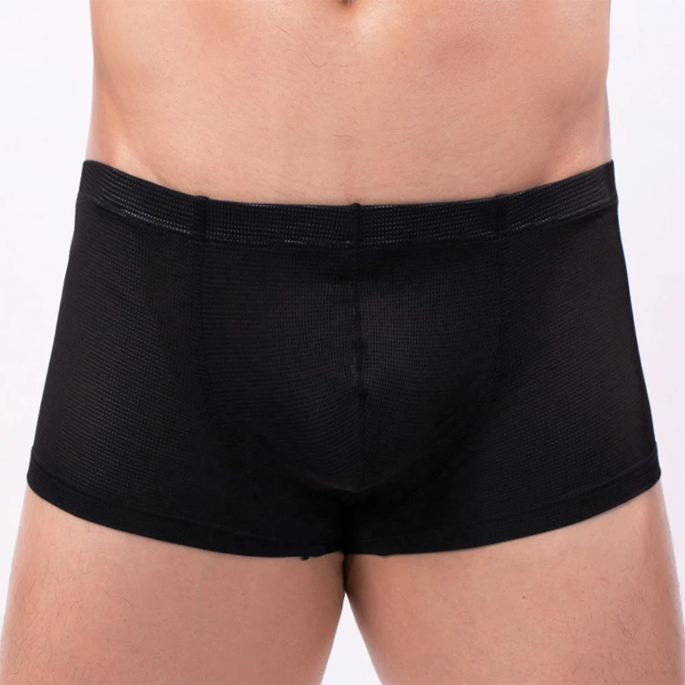 Men Shorts U Convex Pouch Underwear Boxer Briefs Low Waist Boy Sissy Shorts Mesh Panties Bulge Pouch Underpants Sleep Bottoms
Men Shorts U Convex Pouch Underwear Boxer Briefs Low Waist Boy Sissy Shorts Mesh Panties Bulge Pouch Underpants Sleep Bottoms
