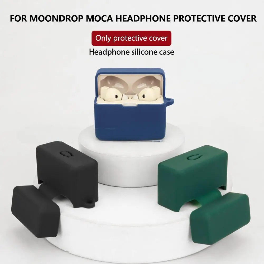 Для MOONDROP MOCA защитный чехол для наушников силиконовые пылезащитные аксессуары