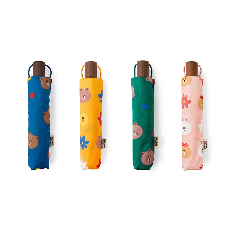 Genuine Kpop Line Friends Periphery Windproof Automatic Umbrella Cute Rain Women Wind Resistant 3 Fold Umbrellas Outdoor Parasol
Genuine Kpop Line Friends Periphery Windproof Automatic Umbrella Cute Rain Women Wind Resistant 3 Fold Umbrellas Outdoor Parasol