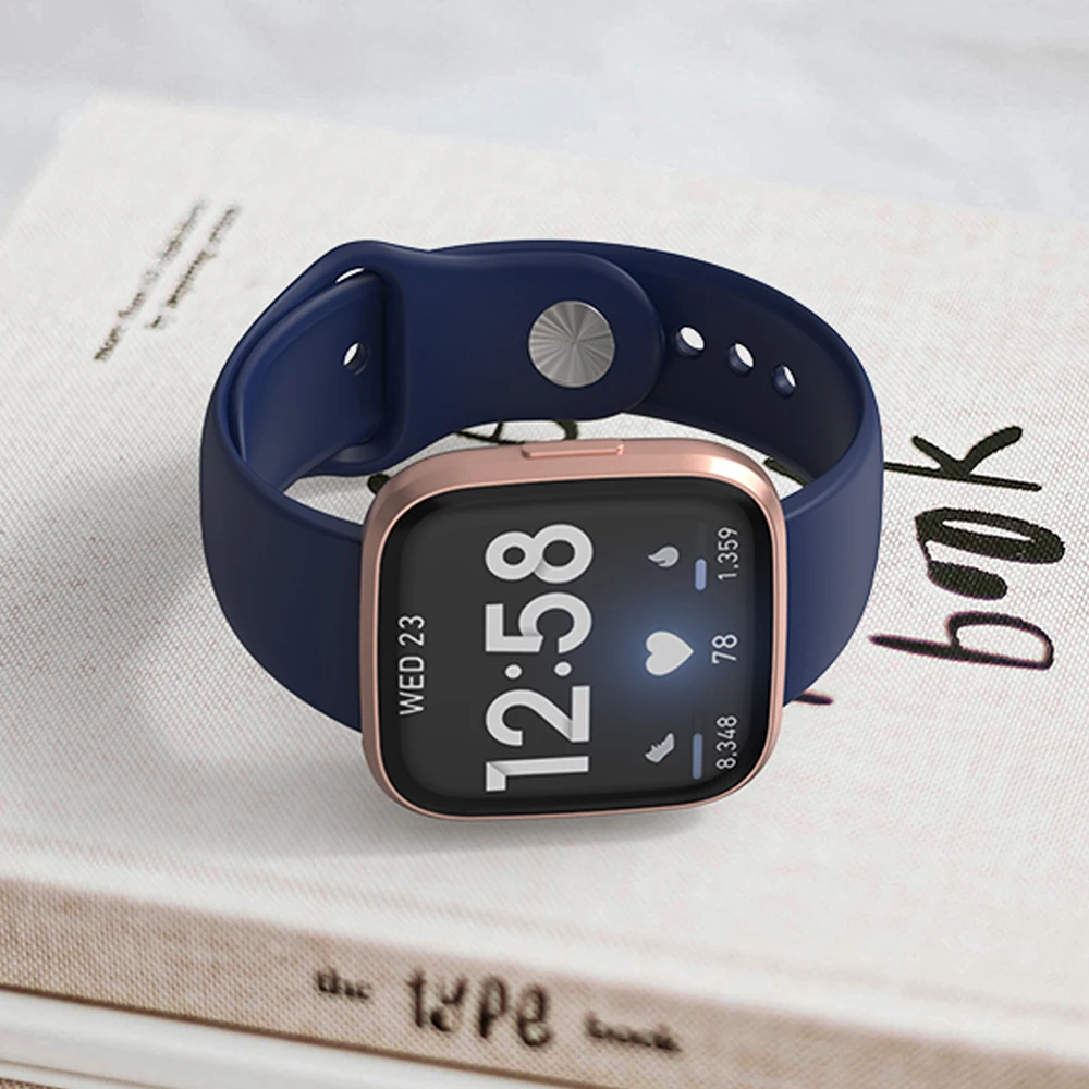 

Ремешок силиконовый для умных часов Fitbit Versa 2/versa/Fitbit Lite, сменный спортивный водонепроницаемый браслет для наручных часов, ремешок для часов Versa2