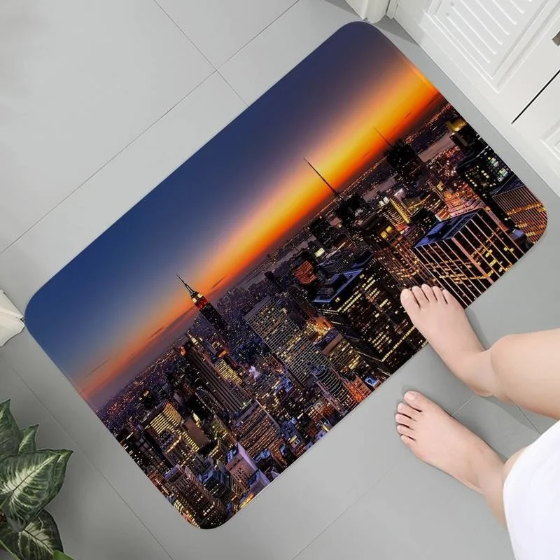 Rug Kitchen Bedroom Washable Carpet Flannel Mats For Home And Comfort Night View of City Lights Prayer Rug Mat bedside
Rug Kitchen Bedroom Washable Carpet Flannel Mats For Home And Comfort Night View of City Lights Prayer Rug Mat bedside