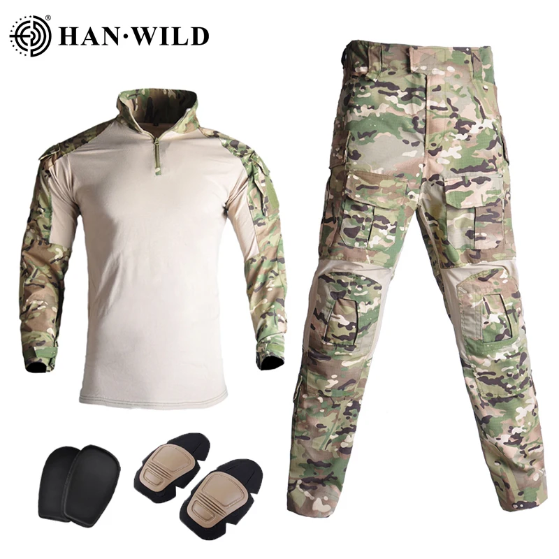 Костюм в стиле милитари HAN WILD G3, тактическая камуфляжная униформа, Мужская армейская одежда, рубашка и брюки в стиле милитари для страйкбола ...
Костюм в стиле милитари HAN WILD G3, тактическая камуфляжная униформа, Мужская армейская одежда, рубашка и брюки в стиле милитари для страйкбола ...