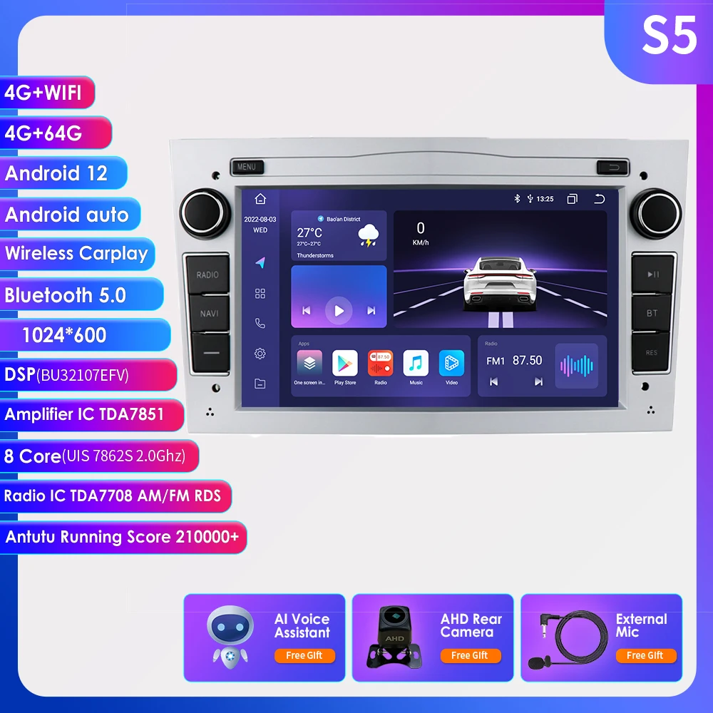 Автомагнитола для Opel Vauxhall Astra H G J Vectra Antara Zafira Corsa Vivaro, Android, мультимедийный плеер, Carplay, GPS-навигация
Автомагнитола для Opel Vauxhall Astra H G J Vectra Antara Zafira Corsa Vivaro, Android, мультимедийный плеер, Carplay, GPS-навигация