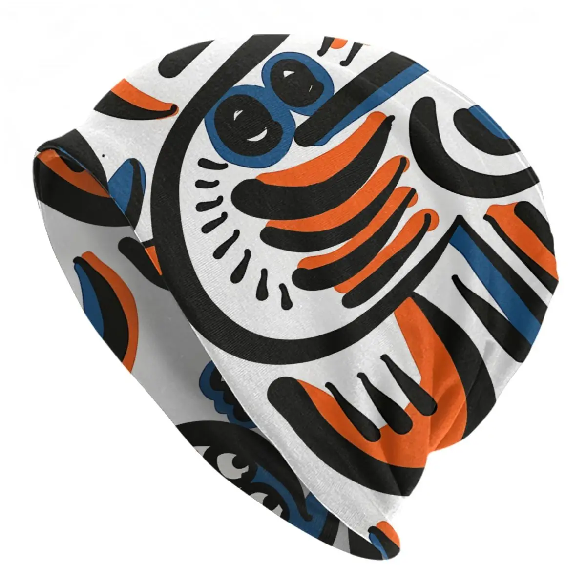 Blue Orange Aztec Creatures Bonnet Homme Outdoor Thin Hat Hip Hop Graffiti Street Art Beanies Caps For Men Novelty Fabric Hats 
Blue Orange Aztec Creatures Bonnet Homme Outdoor Thin Hat Hip Hop Graffiti Street Art Beanies Caps For Men Novelty Fabric Hats