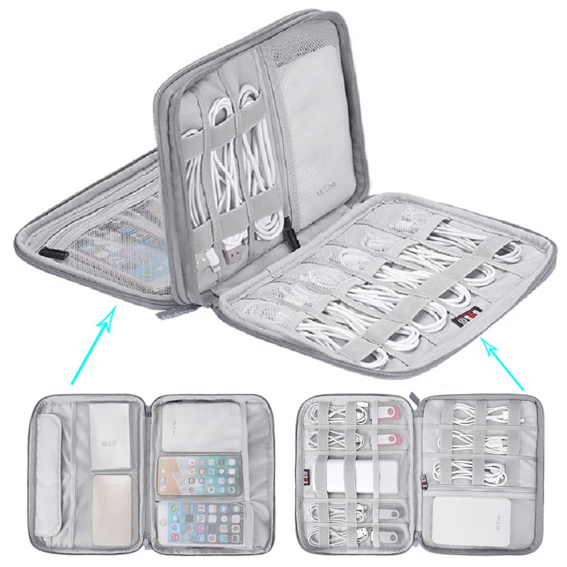 Cable Bag Waterproof Electronic Storage Bag Portable Digital USB Line Organizer Charger Plug Wire Storage Pouch Cable Organizer
Cable Bag Waterproof Electronic Storage Bag Portable Digital USB Line Organizer Charger Plug Wire Storage Pouch Cable Organizer