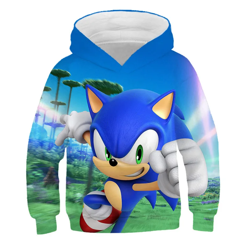 Children's Sonic 2 Sweatshirts Clothing Kids Boys Girls Long Sleeve Hoodies Spring Autumn Casual Super Sonic Clothes 4-14 Years
Children's Sonic 2 Sweatshirts Clothing Kids Boys Girls Long Sleeve Hoodies Spring Autumn Casual Super Sonic Clothes 4-14 Years
