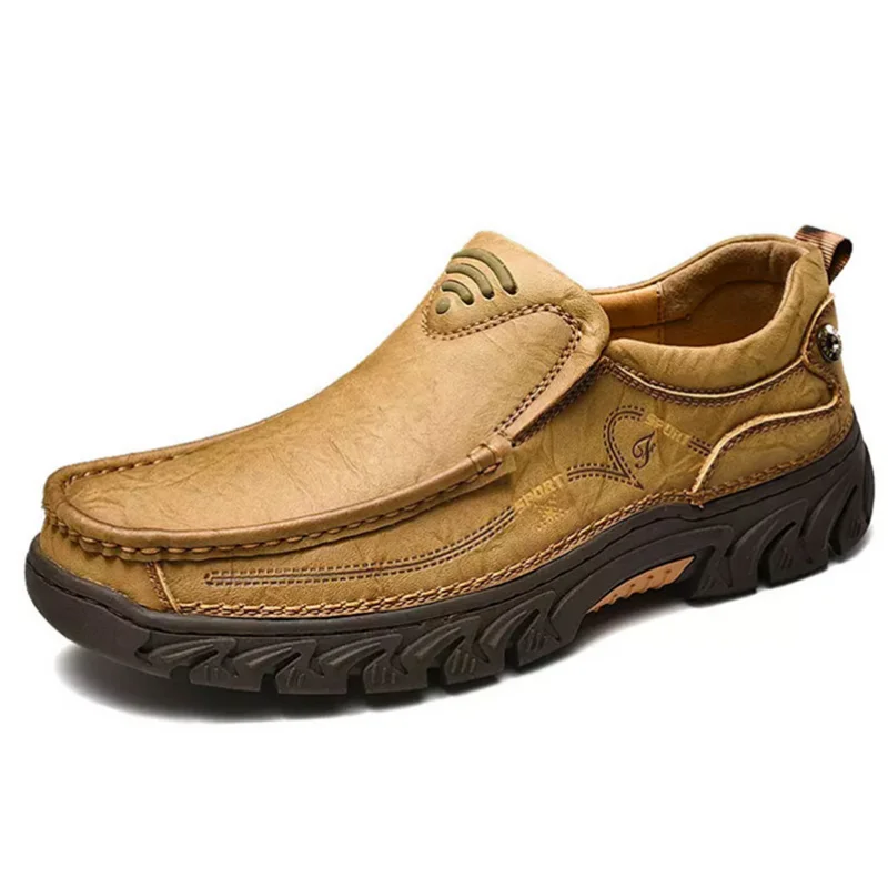 DAFENP Fashion Leather shoes new men's business formal wear casual cowhide leather shoes men's shoes Hiking shoes 38-48
DAFENP Fashion Leather shoes new men's business formal wear casual cowhide leather shoes men's shoes Hiking shoes 38-48