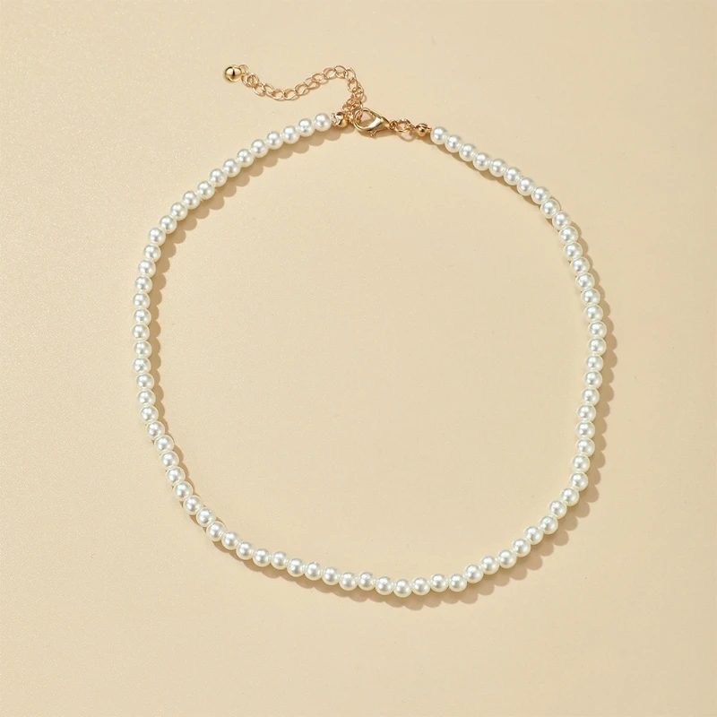 41XC Luxury Pearl Stone Chian Choker Necklace for Women Charming Handmade Adjustable Party Sweater Jewelry Collar Gifts
41XC Luxury Pearl Stone Chian Choker Necklace for Women Charming Handmade Adjustable Party Sweater Jewelry Collar Gifts