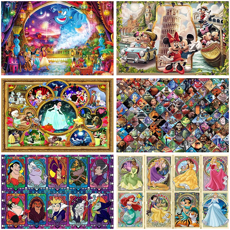 5D Diamond Painting Disney Character Collection Full Round Diamond Embroidery Mickey Princess Cross Stitch Kit Mosaic Home Decor
5D Diamond Painting Disney Character Collection Full Round Diamond Embroidery Mickey Princess Cross Stitch Kit Mosaic Home Decor