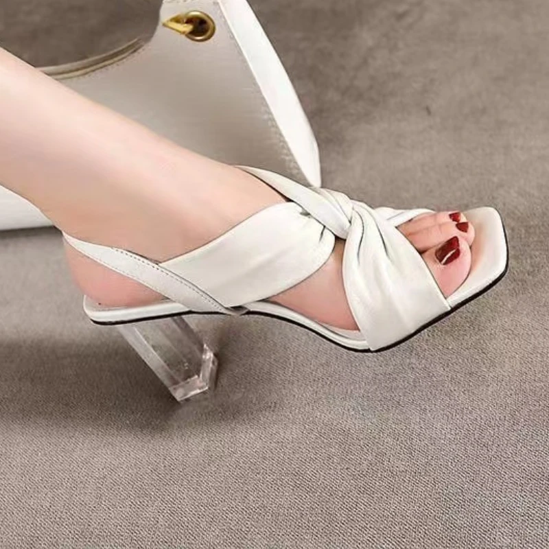 Newest Black White Womens Slippers Summer Outdoors Vintage Square Toe Shoes Casual Beach Sandals Slides 2022
Newest Black White Womens Slippers Summer Outdoors Vintage Square Toe Shoes Casual Beach Sandals Slides 2022