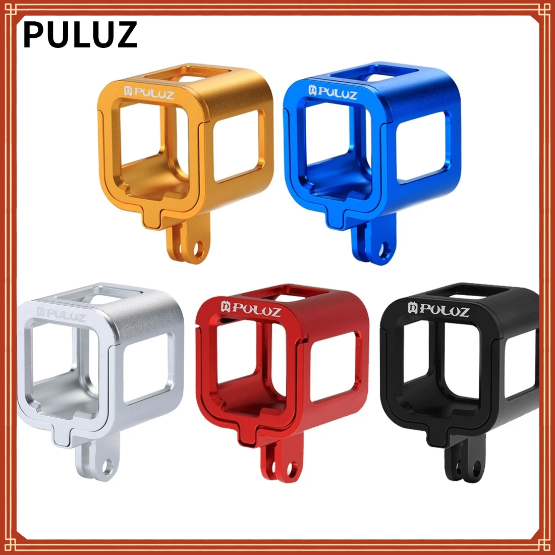 PULUZ Housing Shell CNC Aluminum Alloy Protective Cage with Insurance Frame for GoPro HERO5 Session HERO4 Session HERO Session
PULUZ Housing Shell CNC Aluminum Alloy Protective Cage with Insurance Frame for GoPro HERO5 Session HERO4 Session HERO Session
