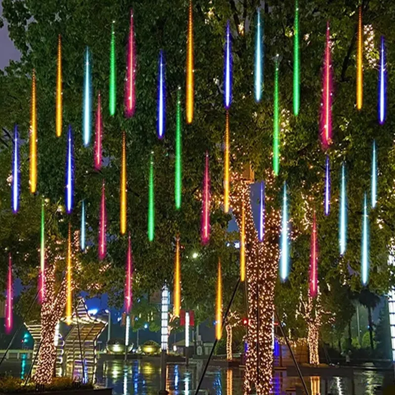 1/2/3/4 PCS 30/50cm Outdoor Lights Garland Led Meteor Shower Rain String Lights Festoon Street Garland Christmas Wedding Party
1/2/3/4 PCS 30/50cm Outdoor Lights Garland Led Meteor Shower Rain String Lights Festoon Street Garland Christmas Wedding Party