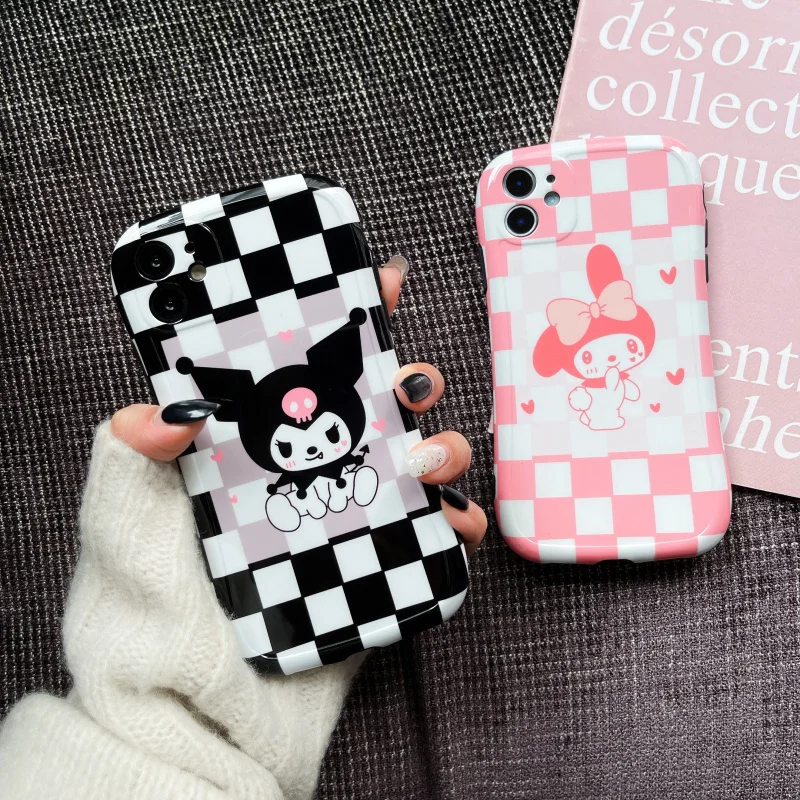 BANDAI Kuromi My Melody Phone Case For IPhone 11 12 7 8P X XR XS XS MAX 11 12pro 13 pro max 12 promax Soft Shell Phone
BANDAI Kuromi My Melody Phone Case For IPhone 11 12 7 8P X XR XS XS MAX 11 12pro 13 pro max 12 promax Soft Shell Phone