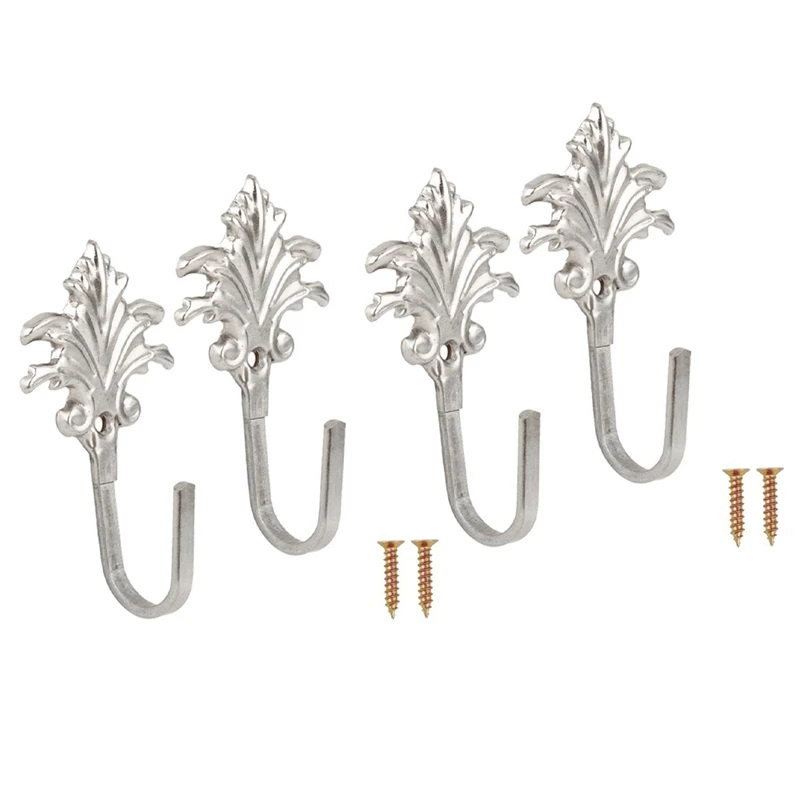 4Pcs Vintage Maple Leaves Curtain Tieback Tassel Hooks Door Wall Hook Silver Color
4Pcs Vintage Maple Leaves Curtain Tieback Tassel Hooks Door Wall Hook Silver Color