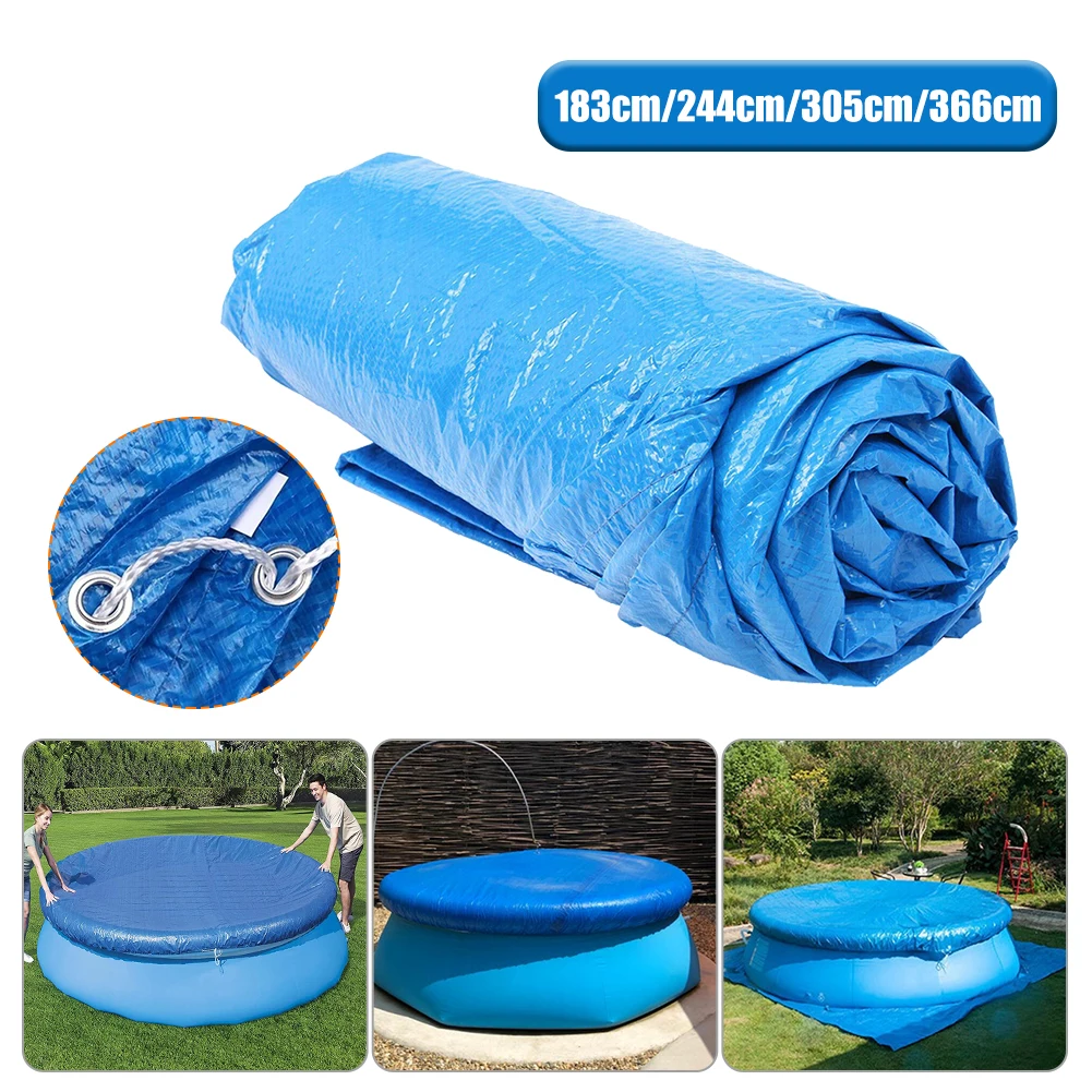 Pool Cover Round For 6/8/10/12ft Swimming Pool Cover Pool Solar Cover Protector Pool Party Patio Dustproof Cover For Framed Pool
Pool Cover Round For 6/8/10/12ft Swimming Pool Cover Pool Solar Cover Protector Pool Party Patio Dustproof Cover For Framed Pool
