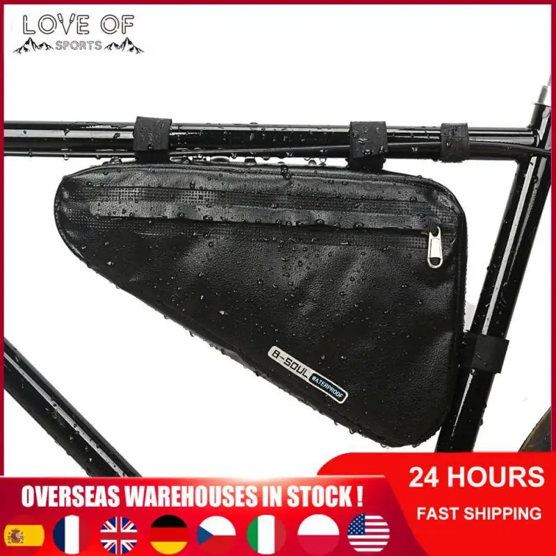 Full Waterproof Bicycle Bag Lightweight Large Capacity Front Beam Bag Black Strong Support Upper Tube Saddle Bags Portable
Full Waterproof Bicycle Bag Lightweight Large Capacity Front Beam Bag Black Strong Support Upper Tube Saddle Bags Portable