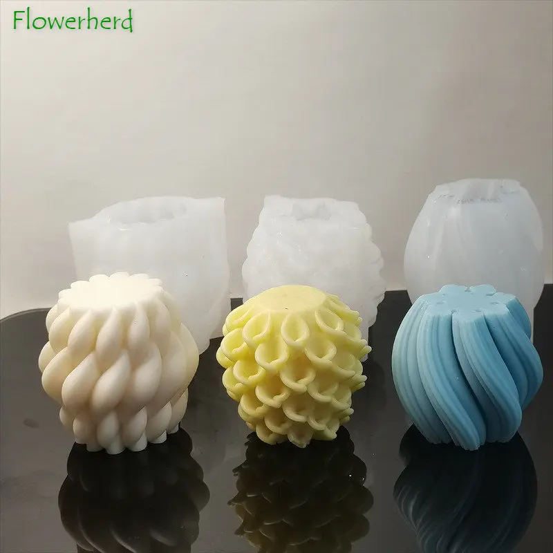 DIY Geometric Art Candle Silicone Mold Candle Making Supplies Stereoscopic Rotating Raindrop Aromatherapy Plaster Ornament Mould
DIY Geometric Art Candle Silicone Mold Candle Making Supplies Stereoscopic Rotating Raindrop Aromatherapy Plaster Ornament Mould
