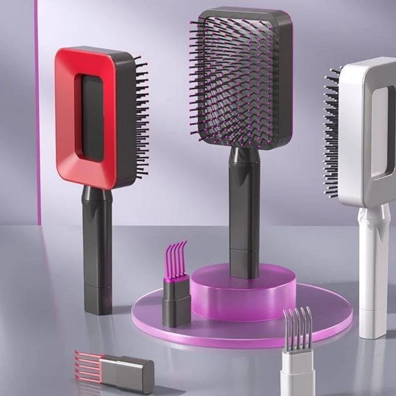 Self Cleaning Hair Brush Hair Loss 3D Air Cushion Massager Airbag Massage Comb Scalp Shaping Anti-Static Comb Hair Styling
Self Cleaning Hair Brush Hair Loss 3D Air Cushion Massager Airbag Massage Comb Scalp Shaping Anti-Static Comb Hair Styling