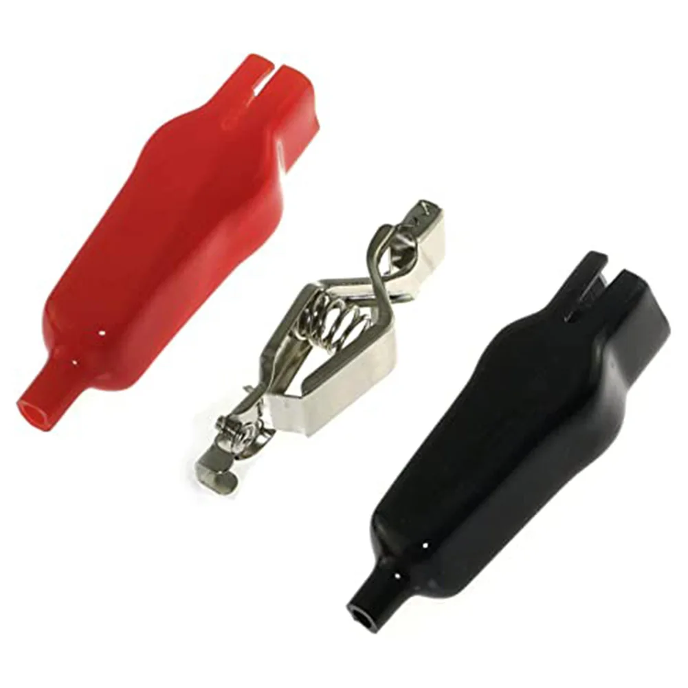 2PCS 20A Sheathed Alligator Clips Kit Steel/PVC Electrical DIY Test Leads Crocodile Clips Electrical Equipment Double Alligator
2PCS 20A Sheathed Alligator Clips Kit Steel/PVC Electrical DIY Test Leads Crocodile Clips Electrical Equipment Double Alligator