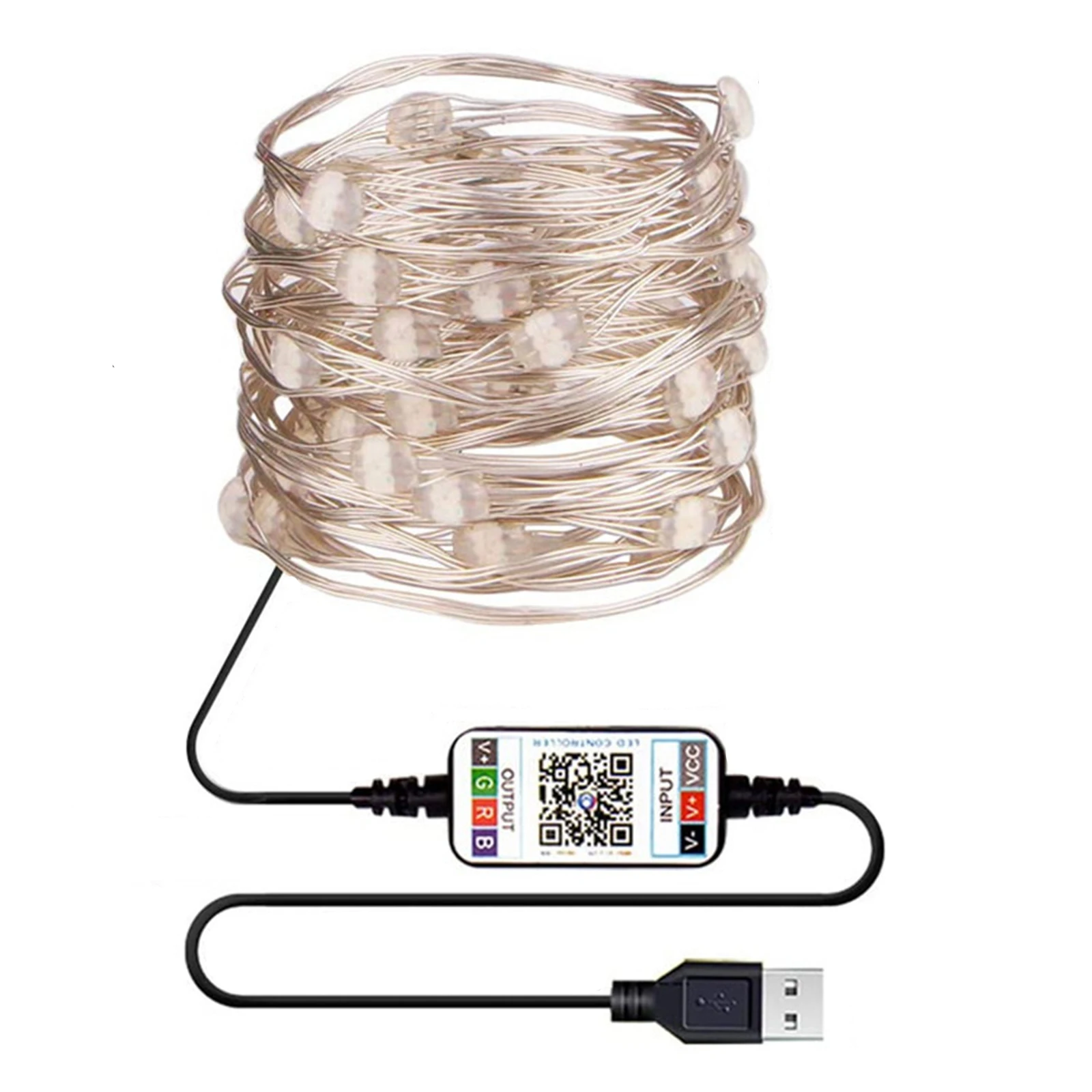 USB LED String Light BT Phone App Control Copper Wire String Light for Home Party Xmas Tree Decor copper copper
USB LED String Light BT Phone App Control Copper Wire String Light for Home Party Xmas Tree Decor copper copper
