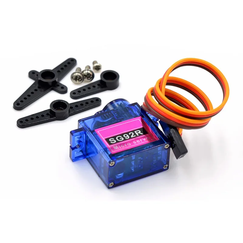 1-100Pcs Aviation Model Steering Engine New SG92R 9g Small Servo/SG92R 2.5kg/4.8v Motor
1-100Pcs Aviation Model Steering Engine New SG92R 9g Small Servo/SG92R 2.5kg/4.8v Motor