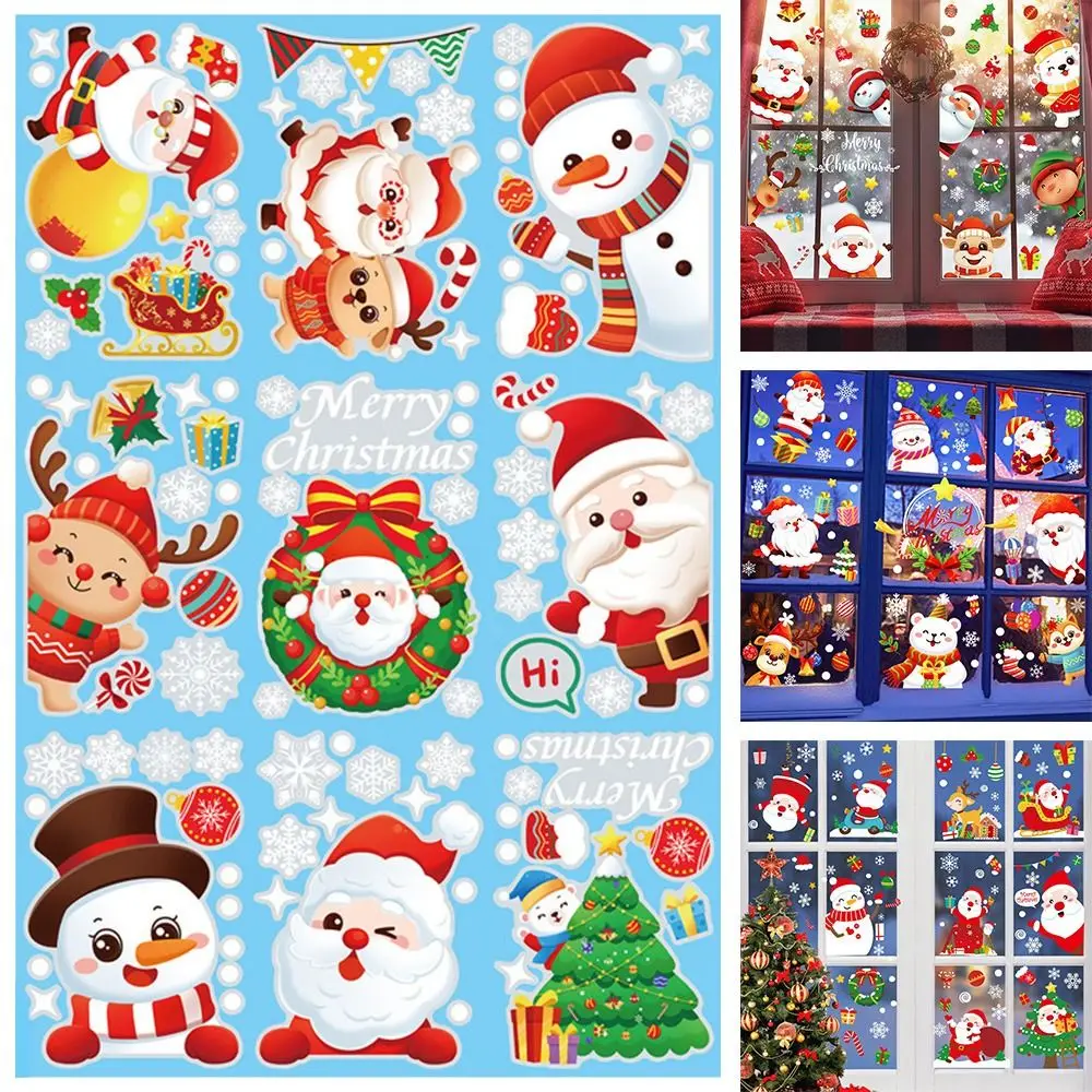 Window Ornament Party Decor Creativity Removable Merry Christmas Window Static Stickers Christmas Window Sticker Xmas
Window Ornament Party Decor Creativity Removable Merry Christmas Window Static Stickers Christmas Window Sticker Xmas