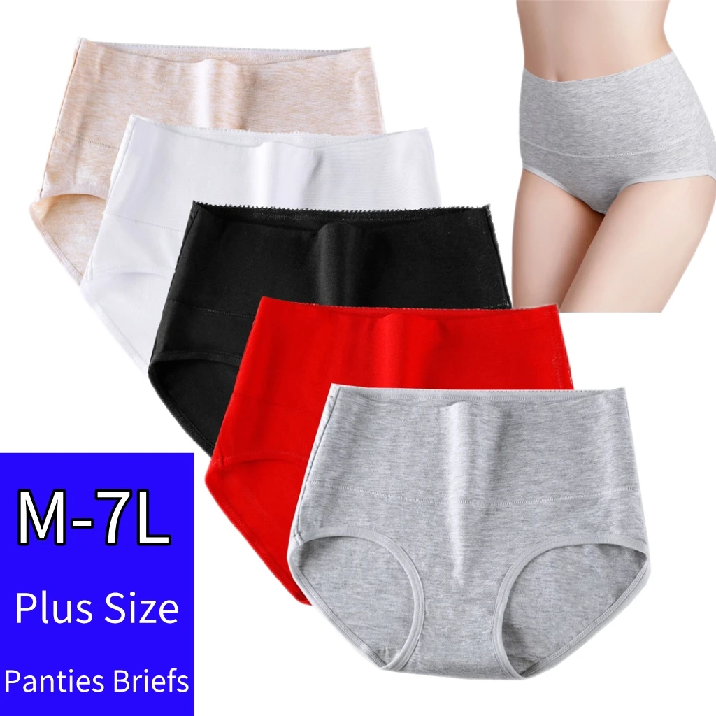 M-7L Plus Size Women's Panties Cotton High Rise Panties Briefs Female Underwear трусы женские Solid Sexy Lingerie Oversize
M-7L Plus Size Women's Panties Cotton High Rise Panties Briefs Female Underwear трусы женские Solid Sexy Lingerie Oversize