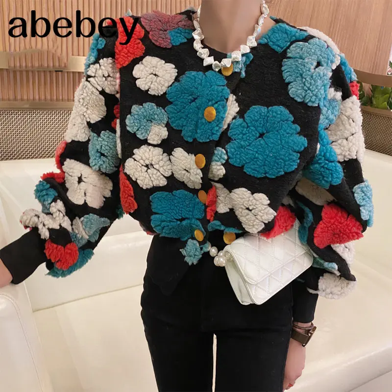 Women Winter Autumn Fashion Flower Single Breasted Chic Cardigans Lady Casual Streetwear Outerwear Women Warm Tops
Women Winter Autumn Fashion Flower Single Breasted Chic Cardigans Lady Casual Streetwear Outerwear Women Warm Tops