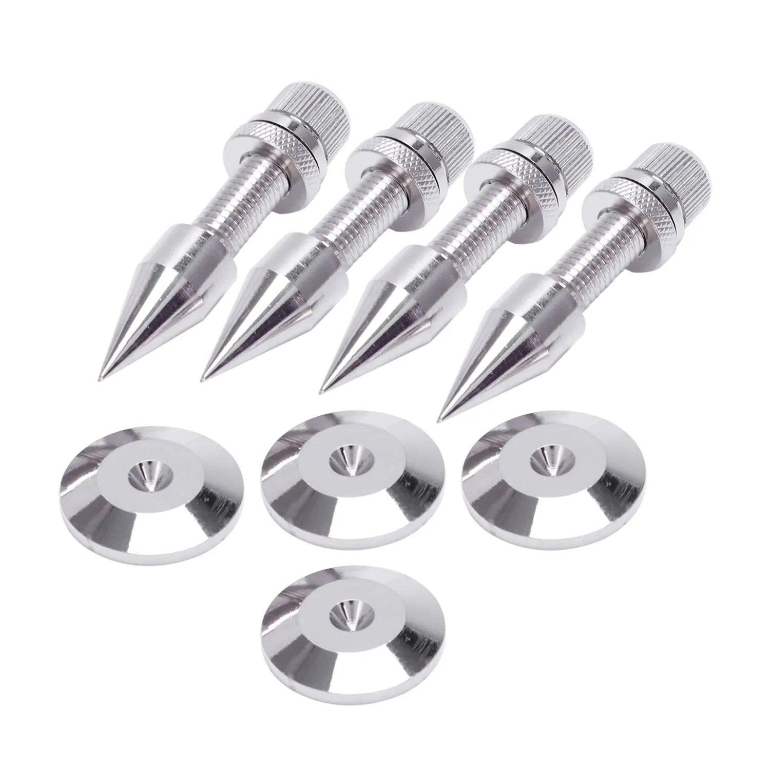 4 Pcs Speaker Spike Isolation Spikes Stand Foot Hifi Speaker Shockproof Cone Base Pads
4 Pcs Speaker Spike Isolation Spikes Stand Foot Hifi Speaker Shockproof Cone Base Pads