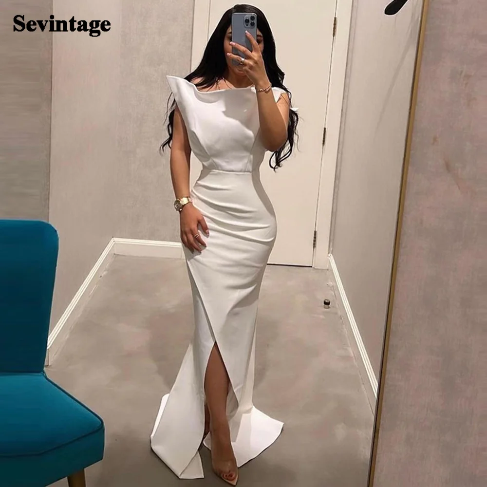 Sevintage Sexy Mermaid Evening Party Dresses Criss-Cross Split Wedding Dress Long Special Women Formal Event Prom Gowns
Sevintage Sexy Mermaid Evening Party Dresses Criss-Cross Split Wedding Dress Long Special Women Formal Event Prom Gowns