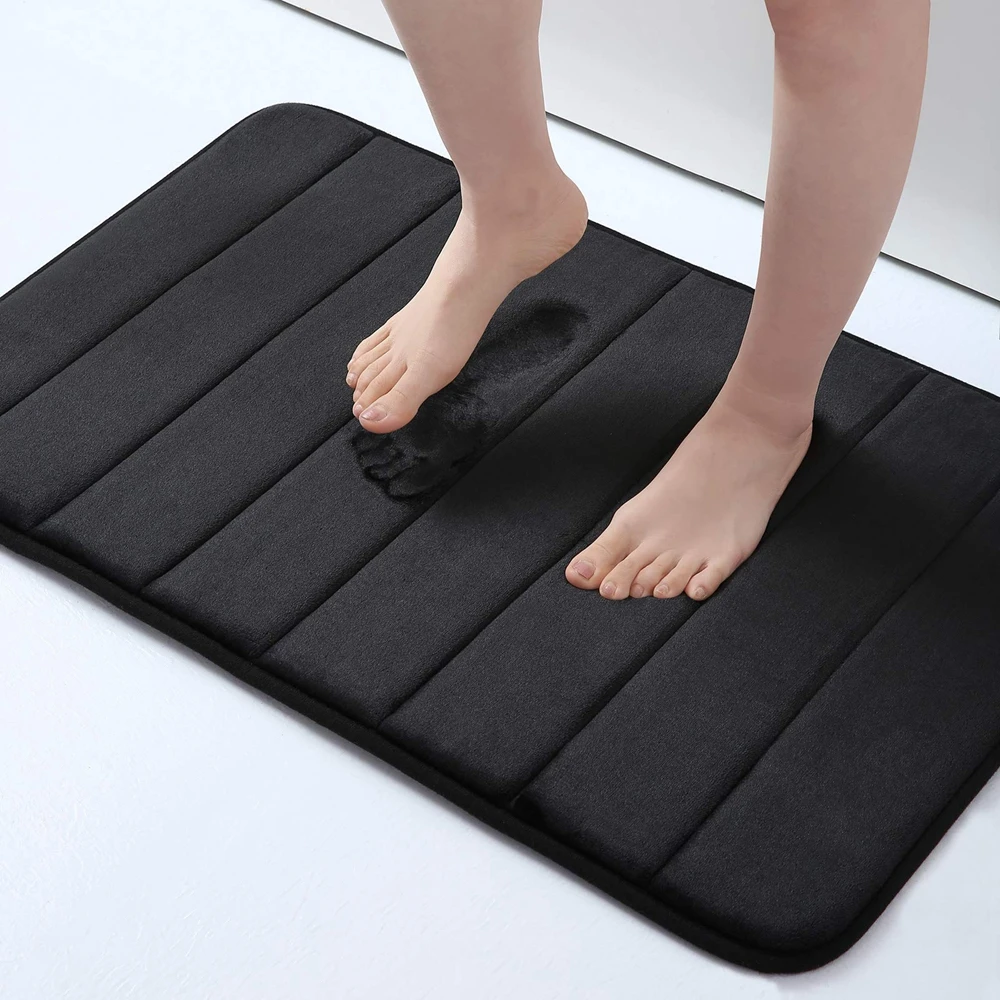 Absorbent Bathroom Bath Mat Non-Slip Shower Rug Soft Memory Foam Kitchen Floor Carpet Coral Velvet Pad Home Decoration
Absorbent Bathroom Bath Mat Non-Slip Shower Rug Soft Memory Foam Kitchen Floor Carpet Coral Velvet Pad Home Decoration