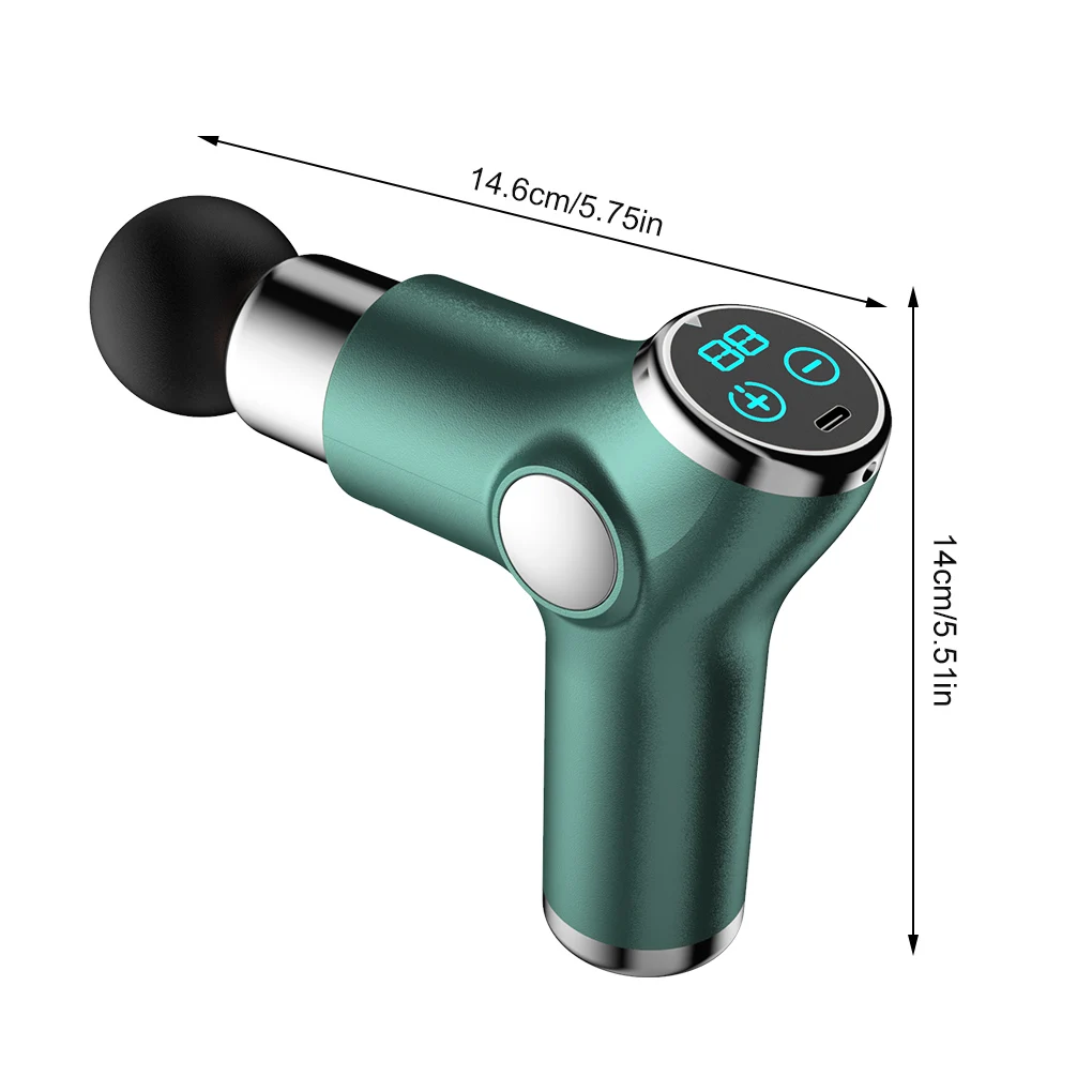 Massage Device Rechargeable Deep Tissue Electric Adjustable 32 Modes Portable Mini Muscle Relaxation Massager for Grey
Massage Device Rechargeable Deep Tissue Electric Adjustable 32 Modes Portable Mini Muscle Relaxation Massager for Grey