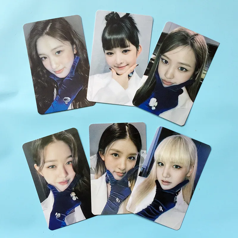

6pcs/set KPOP IVE New Album ELEVEN Photocard Double Sides Card Postcard Yujin Gaeul Wonyoung Rei Leeseo LIZ Fans Collection