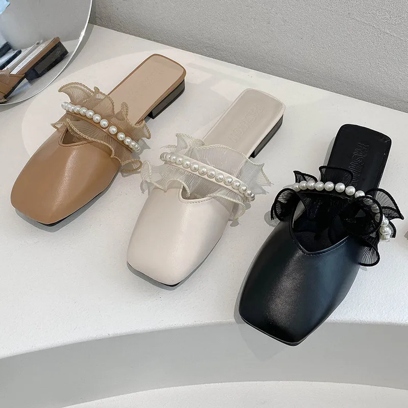 Slippers Women Summer Shoes Luxury Slides Cover Toe Low Pantofle Designer Soft 2022 Rome Hoof Heels PU Female Shoes Low Slippers
Slippers Women Summer Shoes Luxury Slides Cover Toe Low Pantofle Designer Soft 2022 Rome Hoof Heels PU Female Shoes Low Slippers