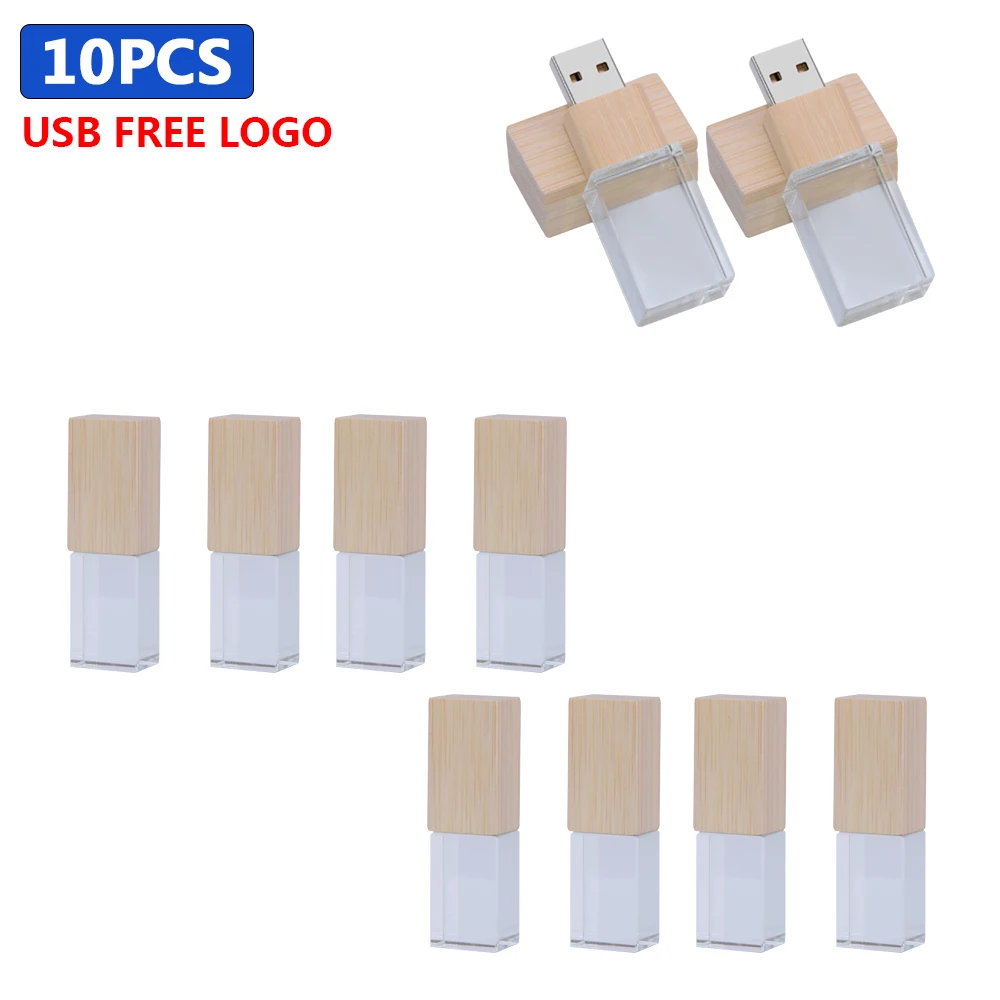 10PCS Crystal Wooden USB 2.0 Flash Drive 128gb Pen Drive U Disk Memory Stick Pendrive 8GB 16GB 32GB 64G Wedding Gift Thumb Drive
10PCS Crystal Wooden USB 2.0 Flash Drive 128gb Pen Drive U Disk Memory Stick Pendrive 8GB 16GB 32GB 64G Wedding Gift Thumb Drive