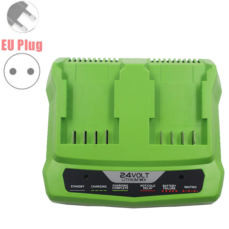 Зарядное устройство Dawupine для Greenworks 24В
Зарядное устройство Dawupine для Greenworks 24В