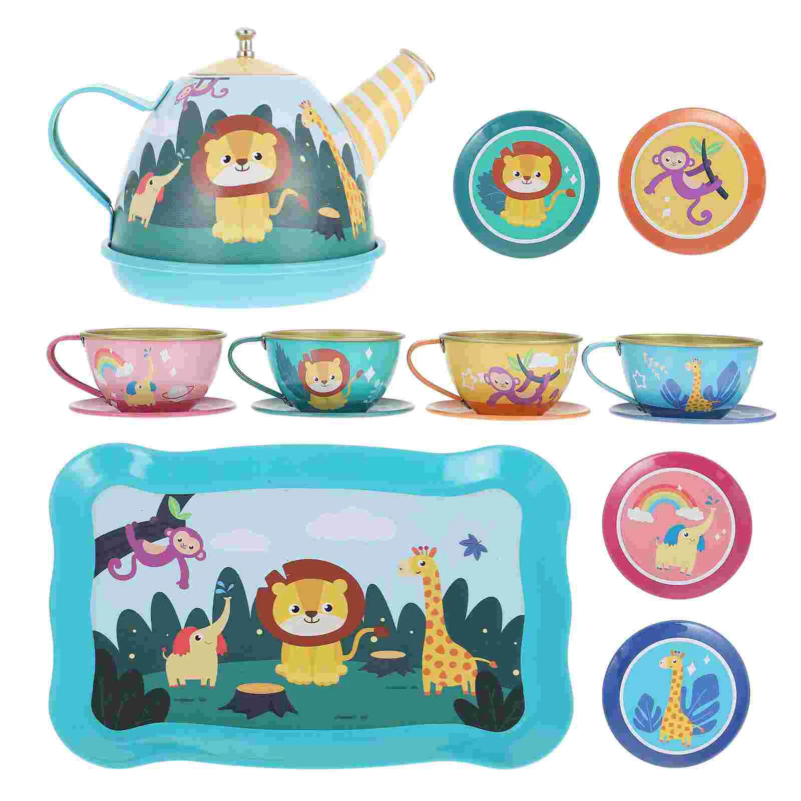 1 Set Tea Set Afternoon Tea Tin Teapot Metal Teapot Playset for Girl Child Toddler
1 Set Tea Set Afternoon Tea Tin Teapot Metal Teapot Playset for Girl Child Toddler