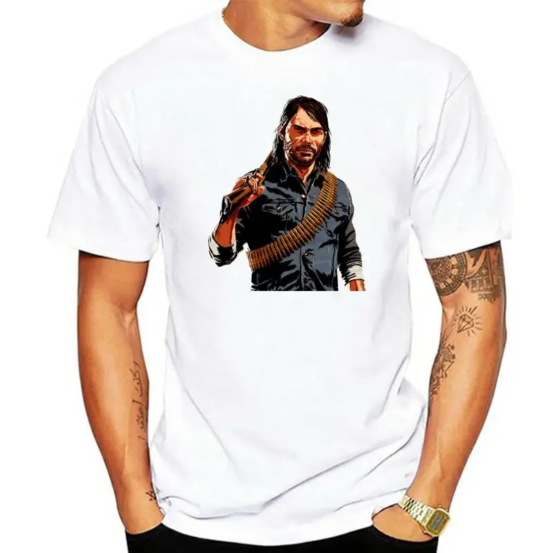 Футболка John Marston, игровая футболка для ПК, хлопковая футболка унисекс, Высококачественная футболка N454
Футболка John Marston, игровая футболка для ПК, хлопковая футболка унисекс, Высококачественная футболка N454