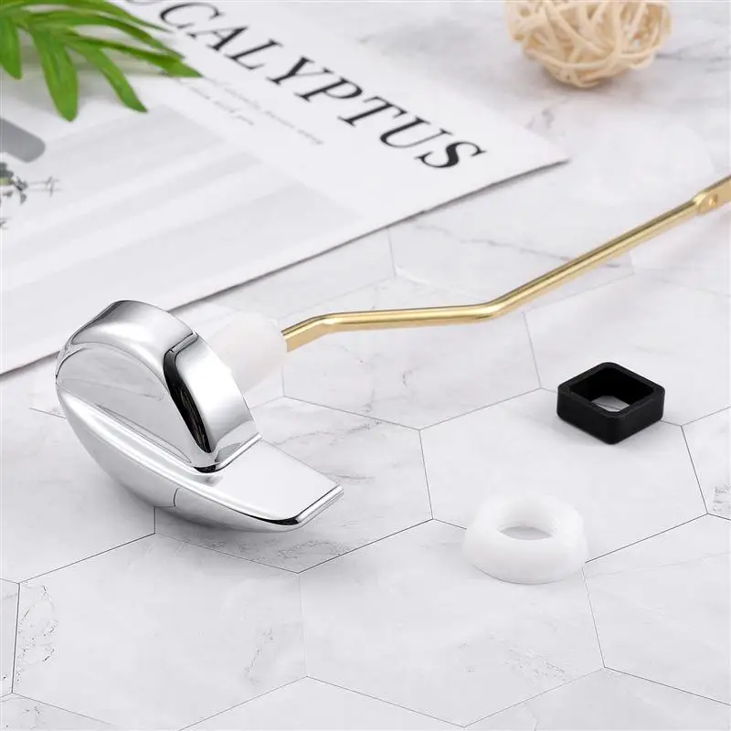 OULII Angle Fitting Side Mount Toilet Lever Handle For TOTO Kohler Toilet Tank Toilet Tank Side Wrench Side Curved Rod Wrench 
OULII Angle Fitting Side Mount Toilet Lever Handle For TOTO Kohler Toilet Tank Toilet Tank Side Wrench Side Curved Rod Wrench