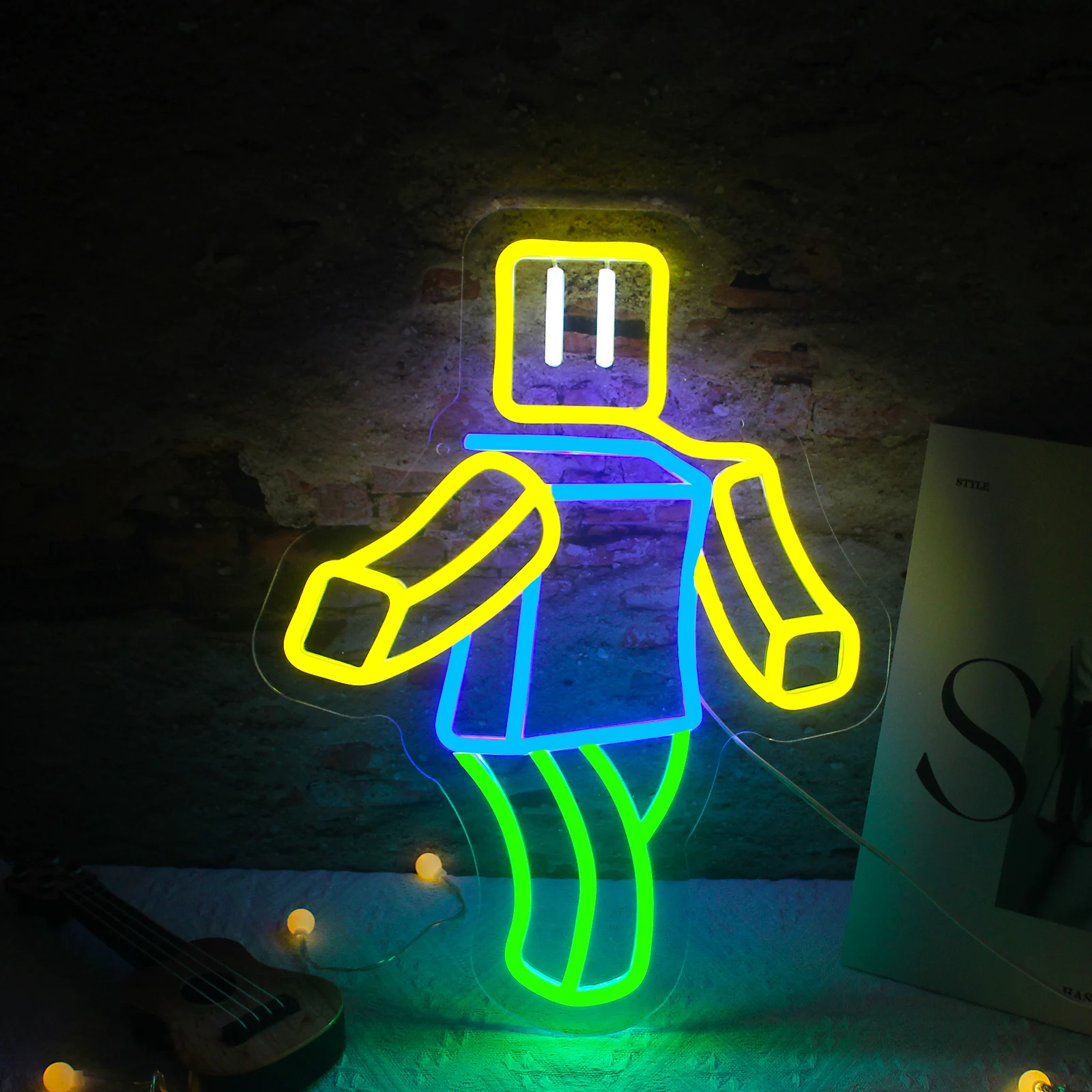 Игровая неоновая вывеска с питанием от USB для декора игровой комнаты, аниме неоновая вывеска с регулируемой яркостью светодиодный вывеска для детской комнаты, мужская пещера, настенное искусство
Игровая неоновая вывеска с питанием от USB для декора игровой комнаты, аниме неоновая вывеска с регулируемой яркостью светодиодный вывеска для детской комнаты, мужская пещера, настенное искусство