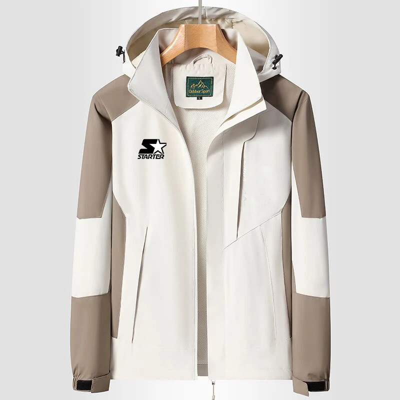 2022 STARTER brand outdoor camping mountaineering fashion new men's breathable waterproof hoodie windbreaker adventure jacket
2022 STARTER brand outdoor camping mountaineering fashion new men's breathable waterproof hoodie windbreaker adventure jacket