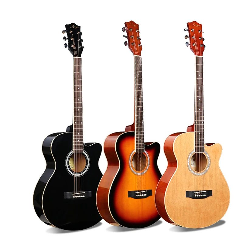 Professional Acoustic Guitar Neck Wireless Portable Hollow Body Guitar High Qualit Wood Violao Acustico Stringed Instruments
Professional Acoustic Guitar Neck Wireless Portable Hollow Body Guitar High Qualit Wood Violao Acustico Stringed Instruments