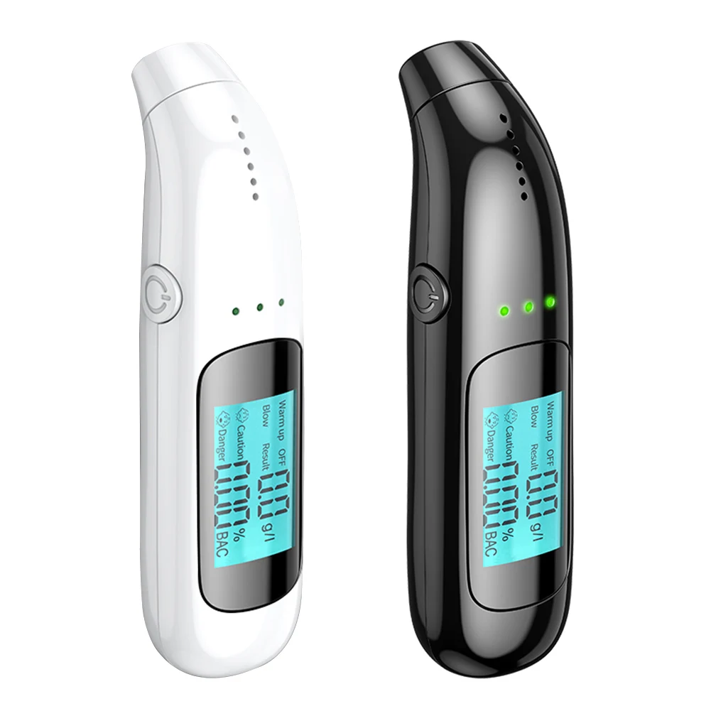 Digital Alcohol Tester Breathalyzer Blowing Alcohol Detection LCD Digital Body Alcoholicity Analyzer for Drivers
Digital Alcohol Tester Breathalyzer Blowing Alcohol Detection LCD Digital Body Alcoholicity Analyzer for Drivers